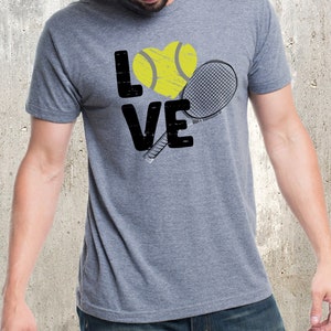 Tennis Shirt For Women, Tennis Love Shirt, Tennis Gifts, Tennis Mom T-Shirt, Sports Mom Apparel, Tennis Coach Gift, Table Tennis Player Gift bild 9