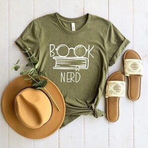 Book Nerd Shirt, Book Lover Shirt, Reading Shirt, Librarian Shirt, Bookworm Shirt, Book Nerd Shirt, Teacher Shirt, Gift For Book Lover Tee image 2