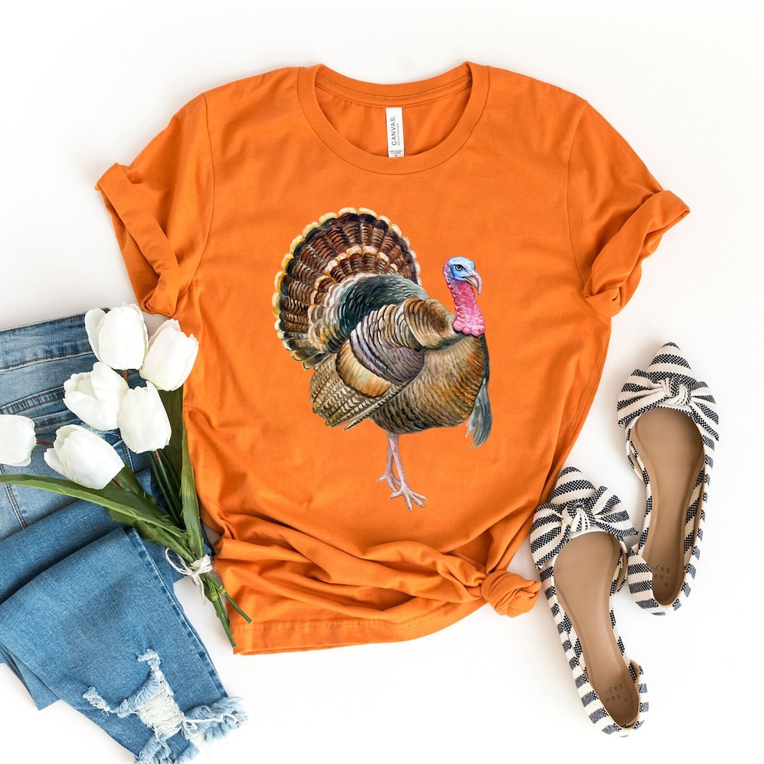 Turkey Thankgiving Print Pattern Women's Sweatshirt