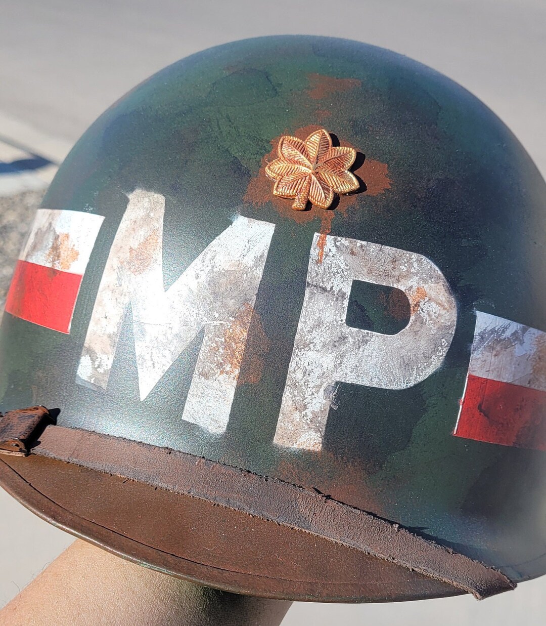 Custom Steel M1 Helmet Replica Etsy