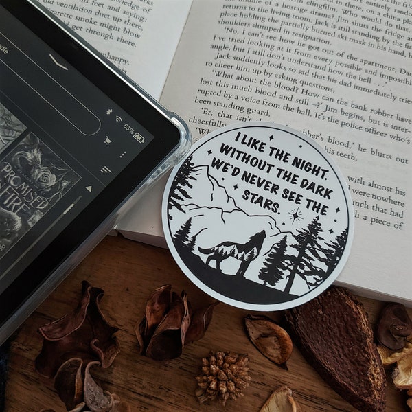 Twilight book quote inspired sticker