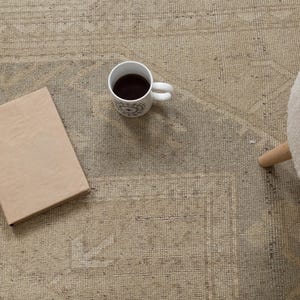 8.2 x 11.7 feet Vintage Rug, Neutral Turkish Rug, Oushak Rug, Antique Rug, Living Room Rug, Handmade Rug, Oversized Rug, Large Rug, Wool Rug