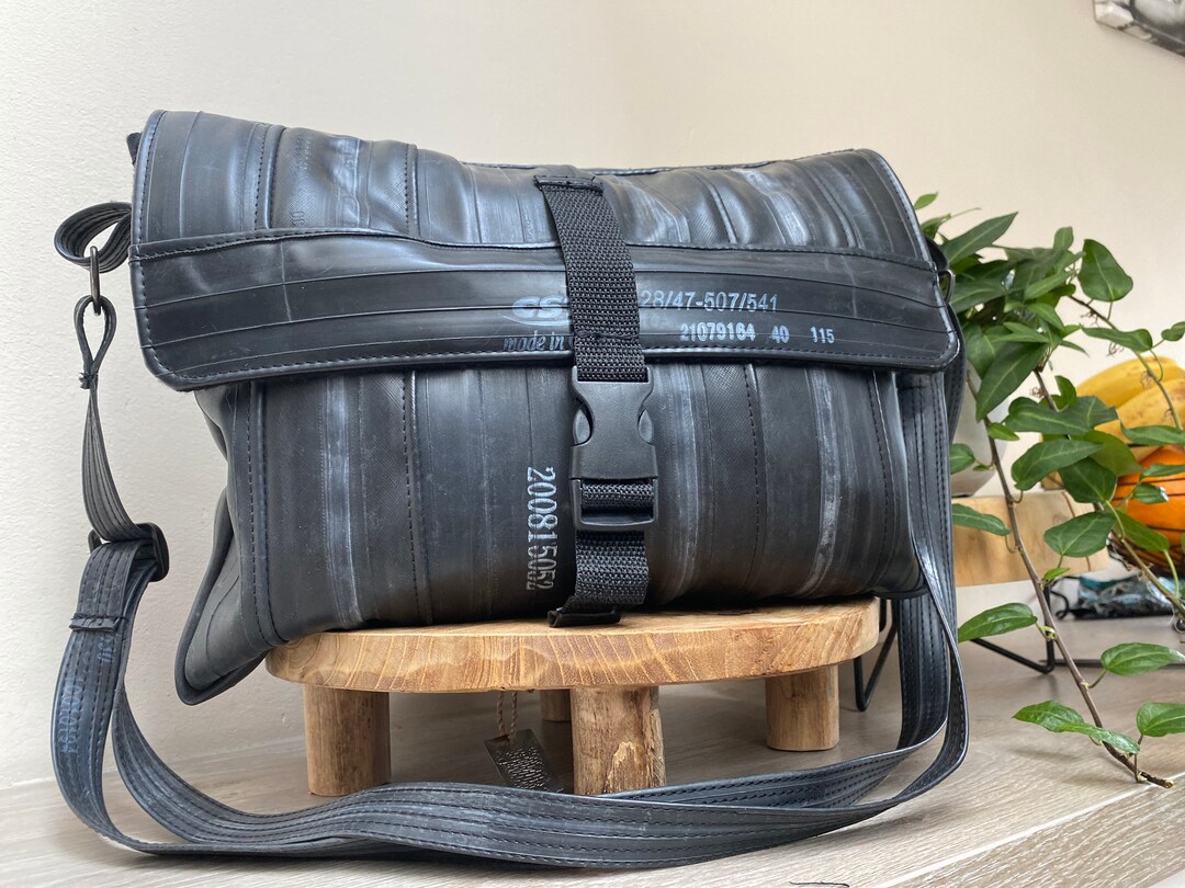 Recycled Bicycle Inner Tube Bag Etsy