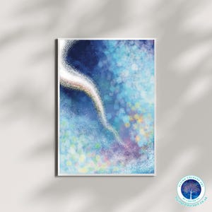 Abstrait 02 tornade imaginaire ouragan bulle ciel - art mural rêveur impression affiche carte décoration d'intérieur par Lingyee Fu