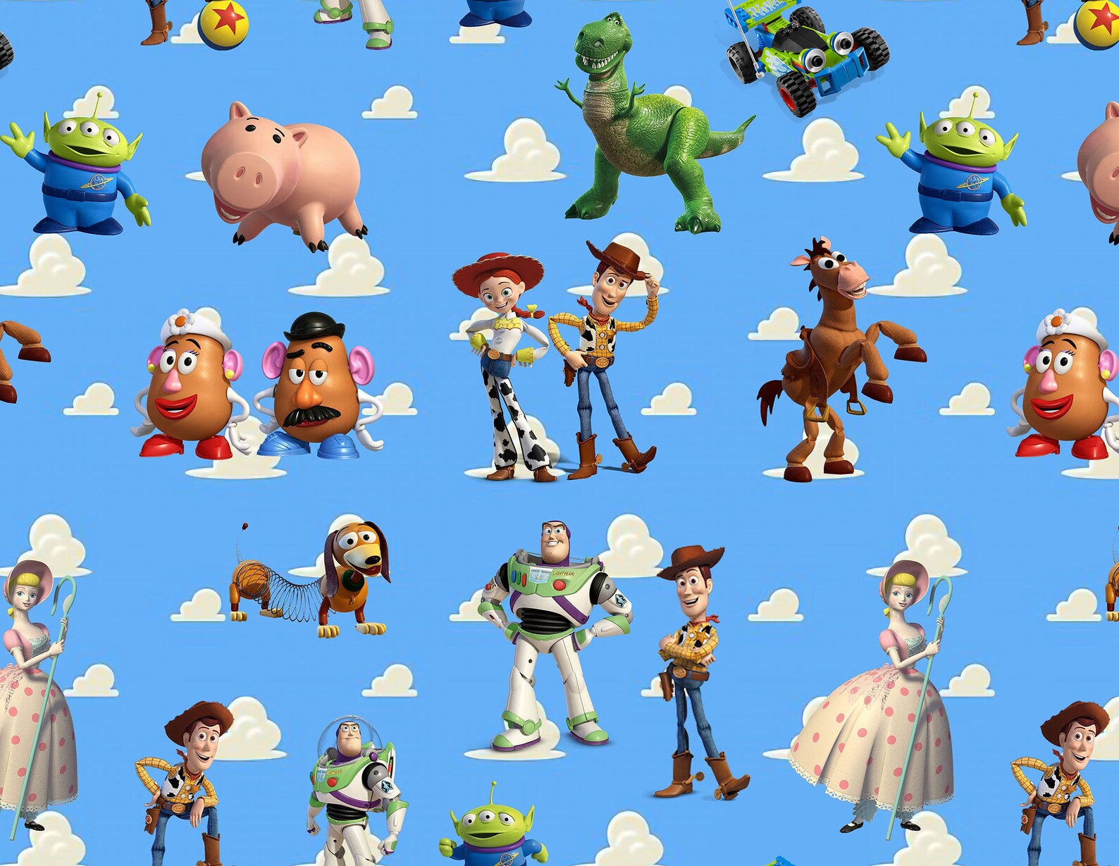 Toy Story Wrapping Paper Toy Story Gift Wrap Toy Story Etsy