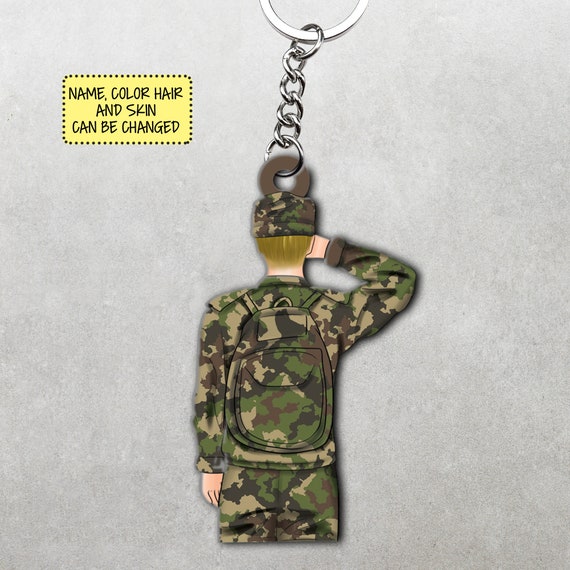 Patriotic or Veteran Pick one View Artist Comments Keychain