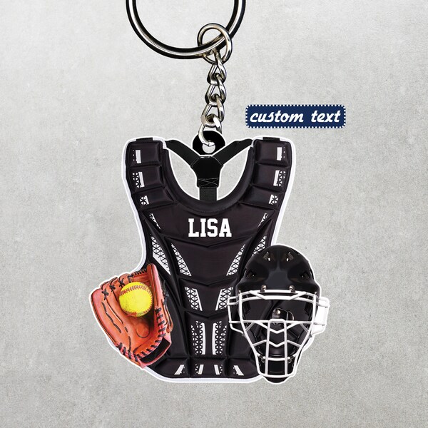 Softball Catcher Etsy