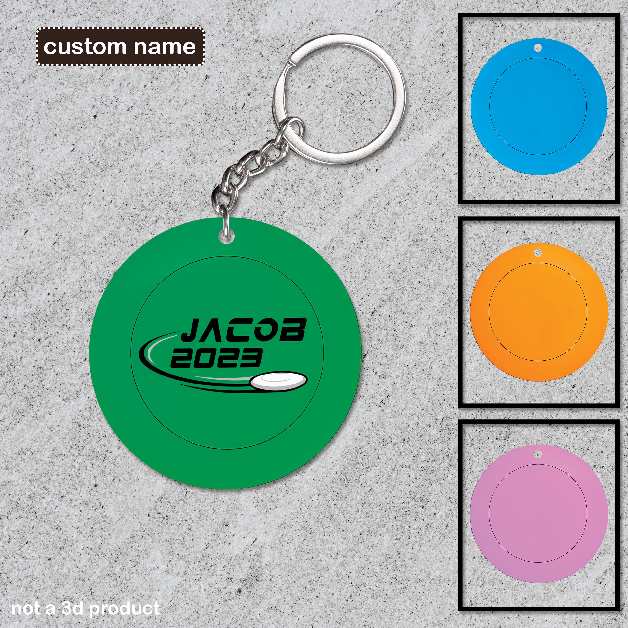 Frisbee keychain sale