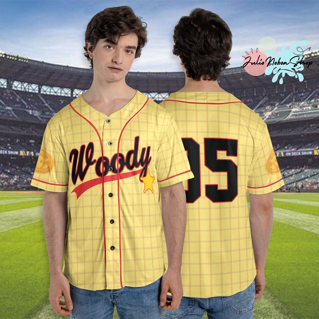 Toy Story Woody Baseball Jersey Sheriff Woody Shirt Toy Etsy