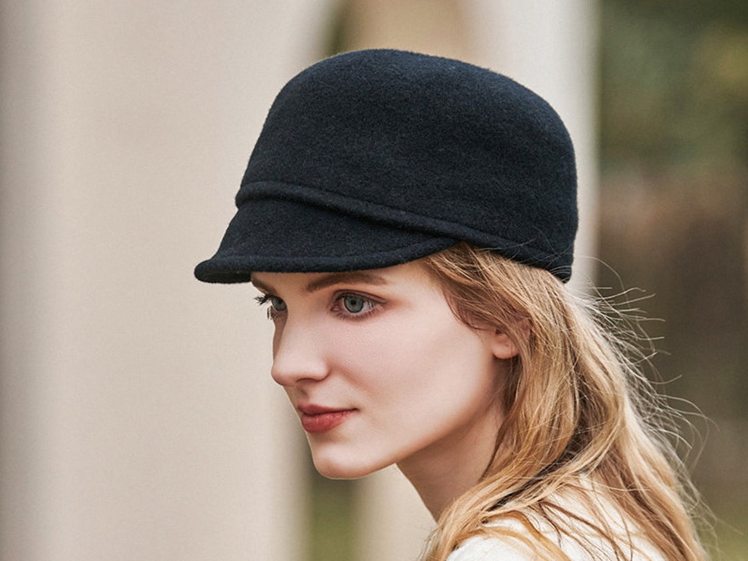 Early Autumn New Wool Knight Hat, Equestrian Hat, Fashion Wild Woolen