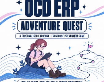 ERP for OCD Adventure Game: Exposure Therapy Game for Teens , Fun Psychology Tool, In-vivo Exposure, Adolescent CBT Games