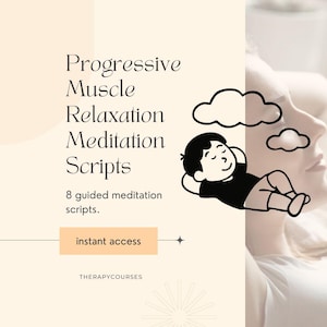 Script di rilassamento muscolare progressivo di 5 minuti: script di meditazione guidata, strumenti terapeutici, risorse, risorse di consulenza, psicologia