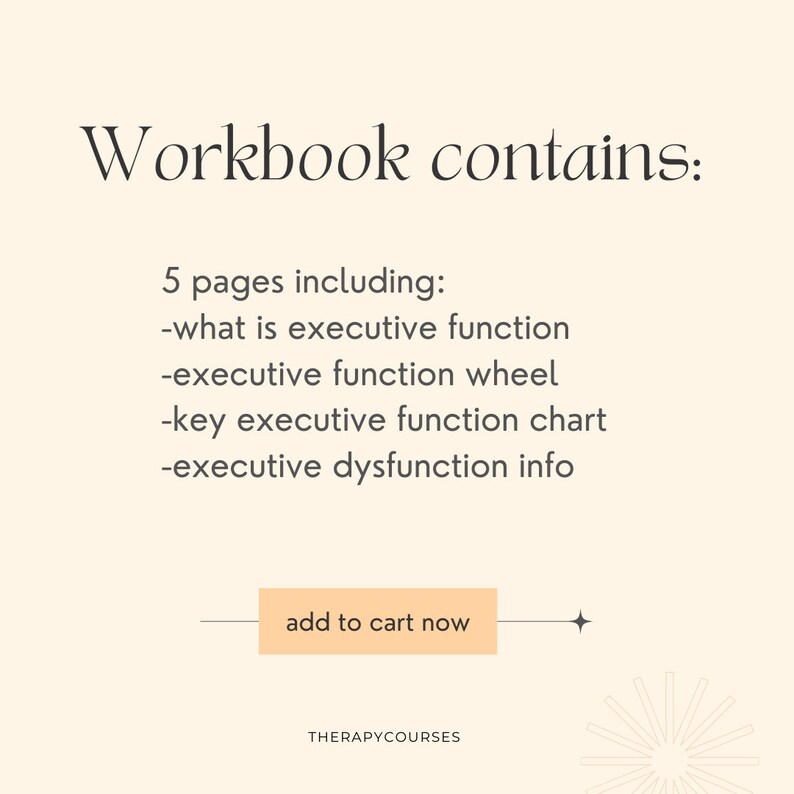 Executive Function Wheel - Executive Functioning Worksheets Kids Adults ...