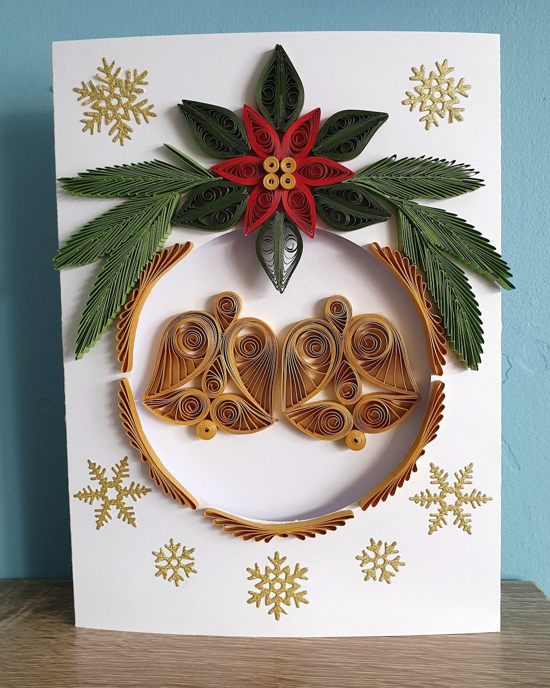 Handmade Quilled Paper Lily Flower Card / Thank You, I Love You ...