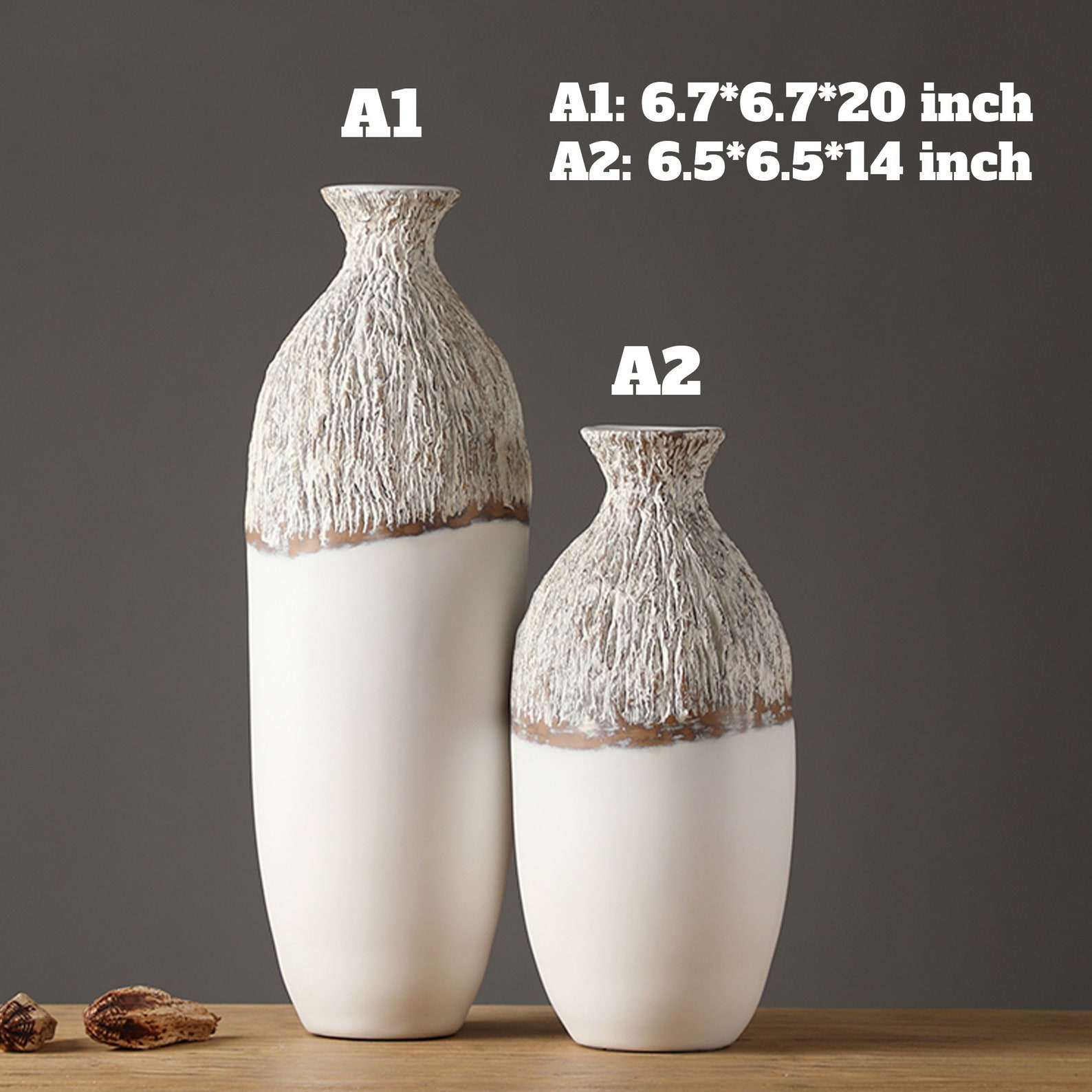 Modern Epoxy Resin Vase for Floral Arrangements Minimalist Etsy