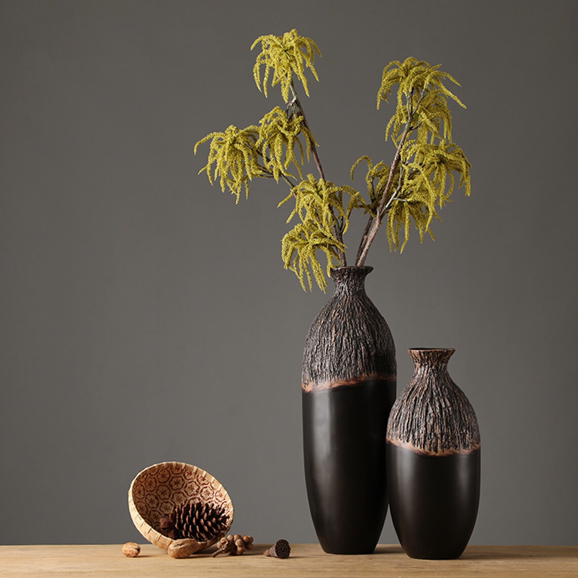 Modern Epoxy Resin Vase for Floral Arrangements Minimalist Etsy