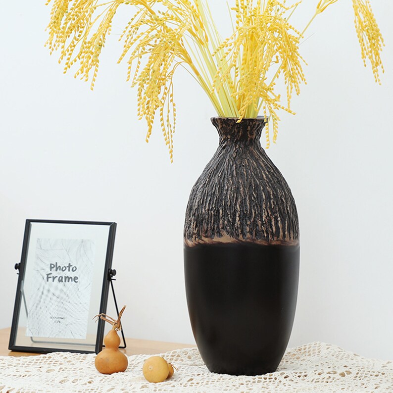 Modern Epoxy Resin Vase for Floral Arrangements Minimalist Etsy