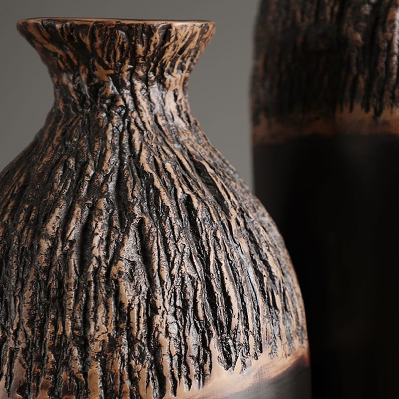 Modern Epoxy Resin Vase for Floral Arrangements Minimalist Etsy