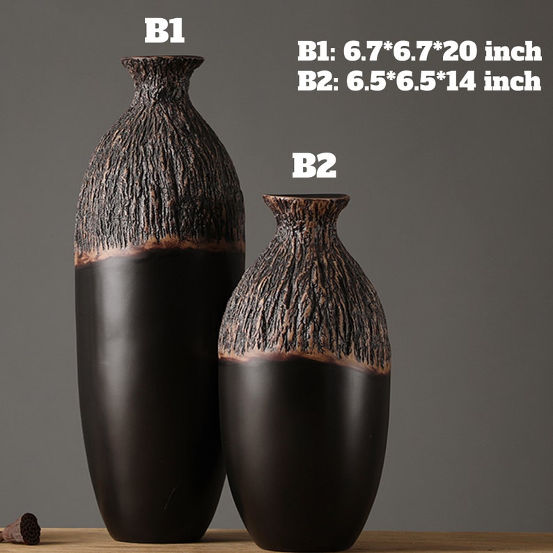 Modern Epoxy Resin Vase for Floral Arrangements Minimalist Etsy