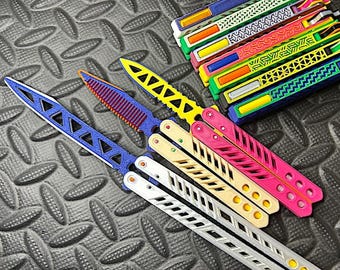 Balisong Butterfly Knife Trainer STL-bestand - 3D-afdrukbaar Fidget-speelgoed