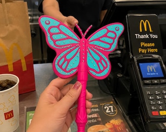 Tap To Pay Magic Creditcard Wand Butterfly STL, Tap To Pay Wand STL, STL Magic Wand 3D, Telescopisch Tap To Pay 3D Wand (digitale download)