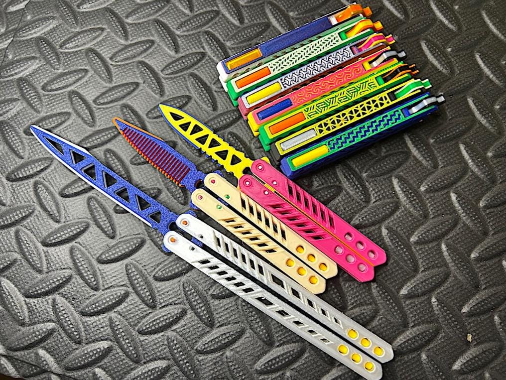 Butterfly knifes - Etsy 日本