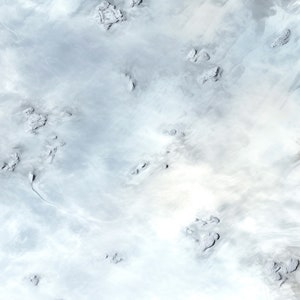 Tapete de juego - Nieve / Llanura nevada / Campo de hielo / Hoth
