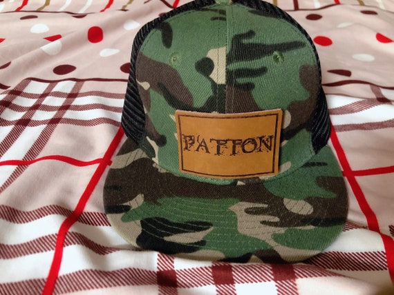 Custom Leather Patch Carhartt Hats 