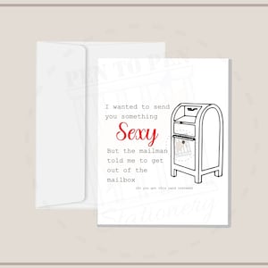 Ich wollte dir etwas Sexy schicken | Karten für Inhaftierte | Gefängnis Frau Familie Freund Freundin | Long-Distance Love Support