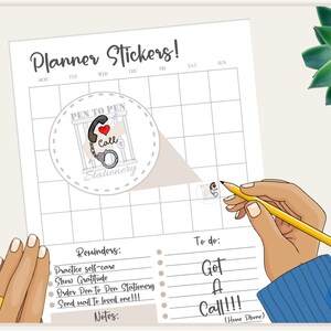 Llamada esposada / Prison Wife Phone Call Planner Sticker / Family Friend Girlfriend / Long Distance Love Support, Inspiration Cute