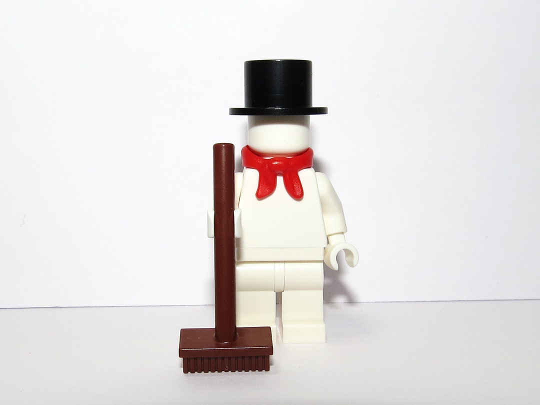 lego snowman minifig