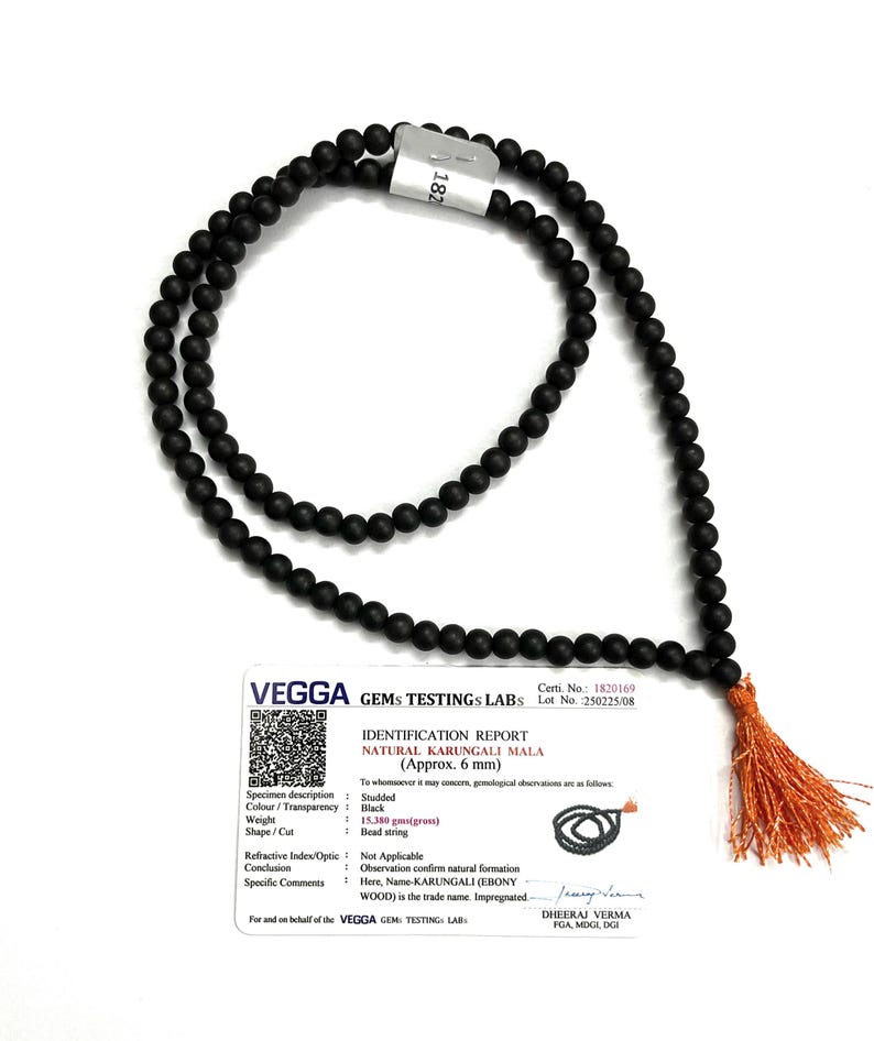 Certified Original Karungali Mala