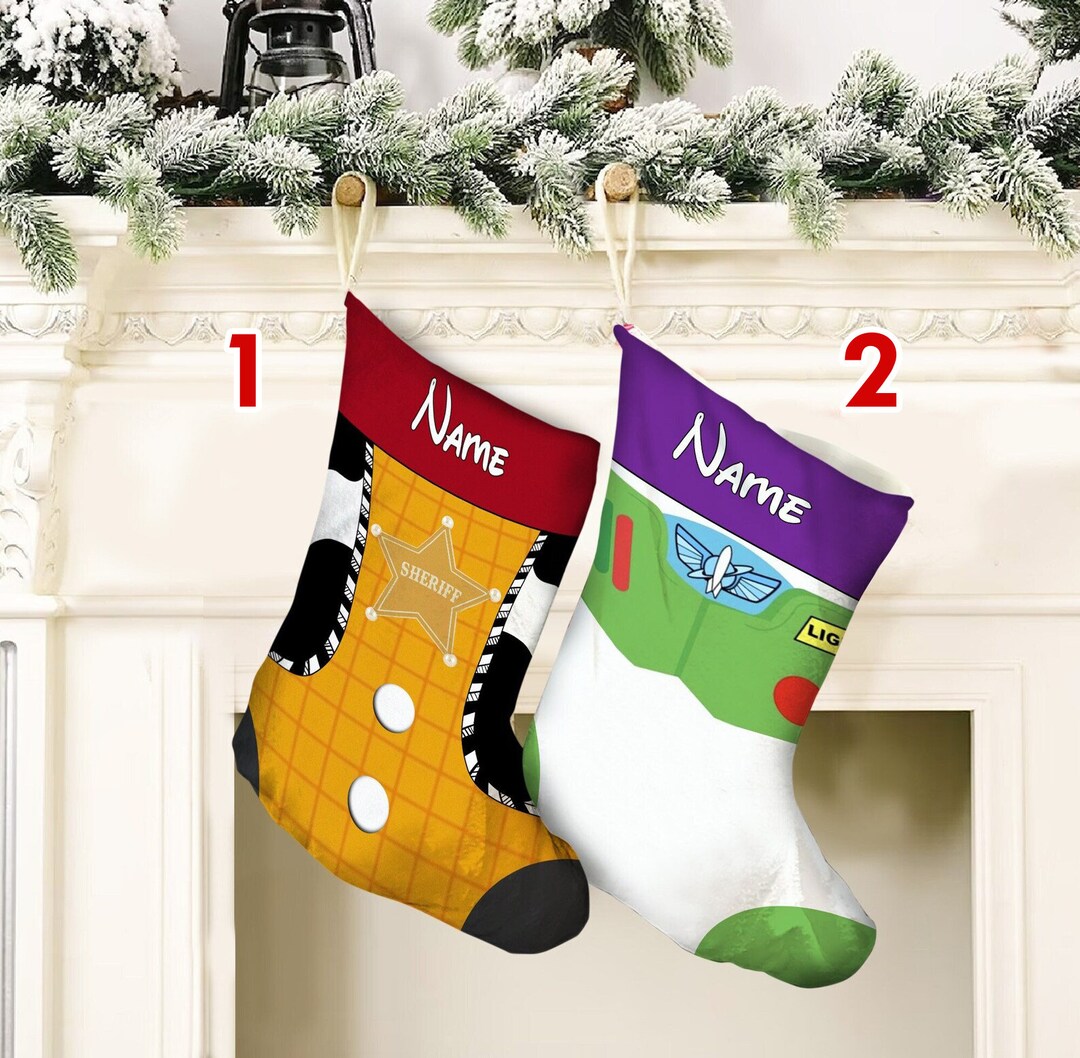 Personalized Toy Christmas Stocking Police Christmas Etsy