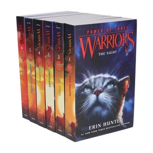 Warrior Cats by Erin Hunter: Series 2 The New Prophecy 6 Books Collection  Set - Ages 8-12 - Paperback