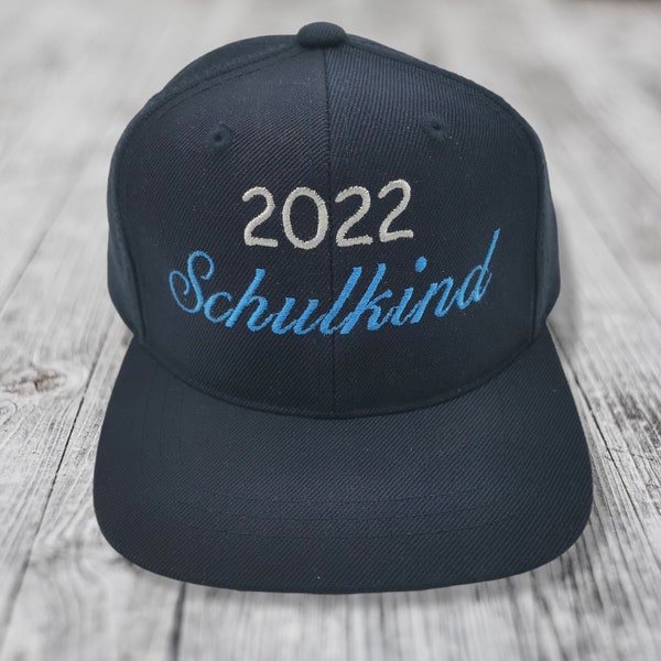 Kappe Schulkind... Cap, Baseballcap, Geschenkidee für die Einschulung - Geschenk Baby - Hut, Kopfbedeckung