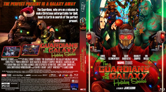 Guardians of the Galaxy Holiday Special Bluray - Etsy