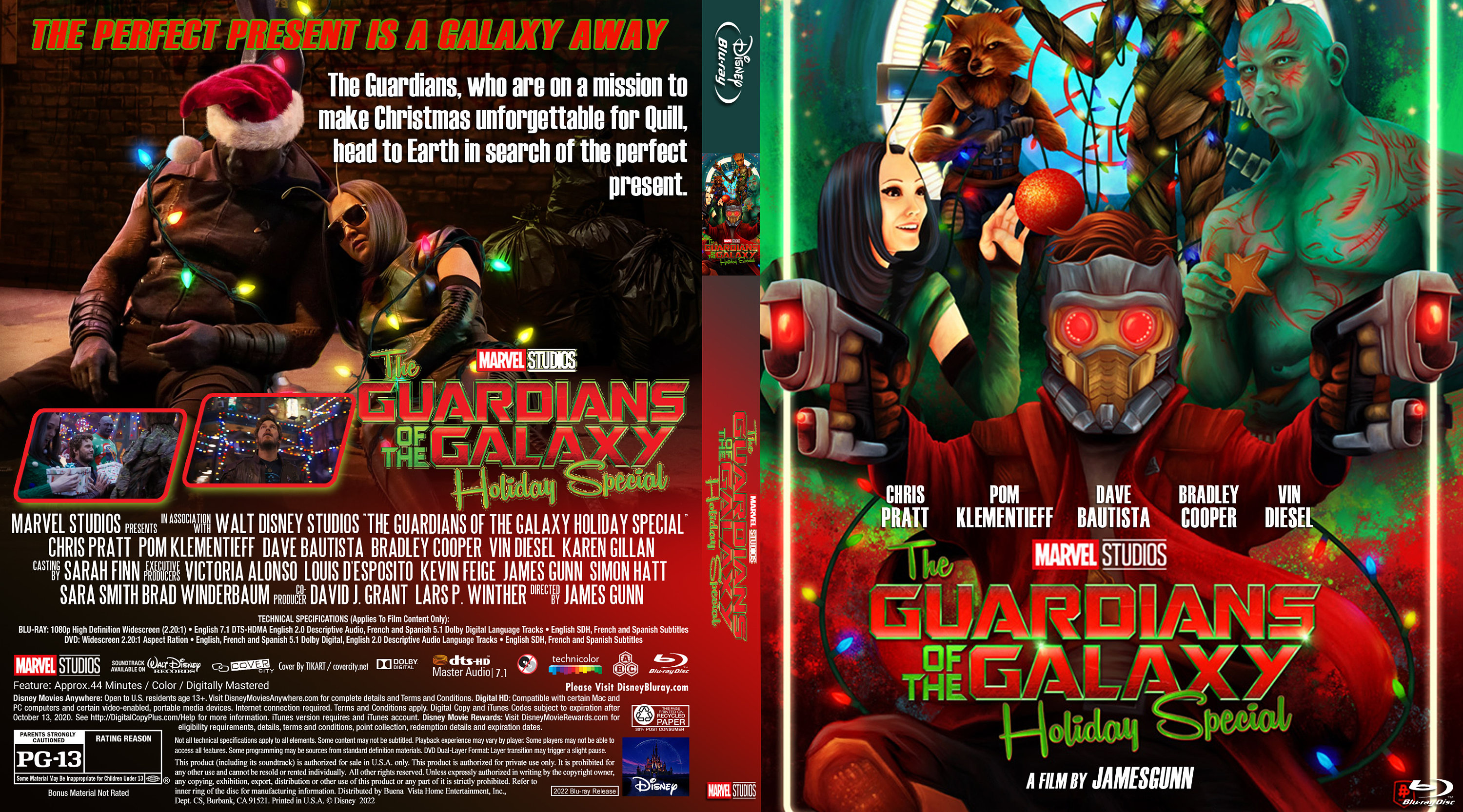Guardians of the Galaxy Holiday Special Bluray Etsy UK