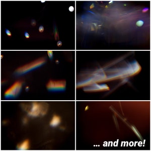 Photoshop Overlays, Lens Flare Photo Overlays Package, Sunlight Sunray Texture Background Filter Photos Effect PNG JPG Bundle Layer Editing image 5