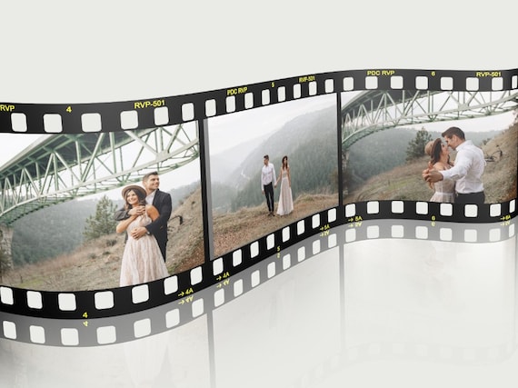 Custom Film Strips Personalised Movie Strip Photo Strip Gift Photo