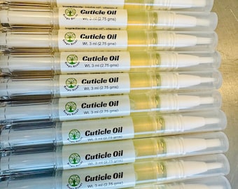 Natural Cuticle Oil Pen | Jojoba, Almond & Coconut Oil