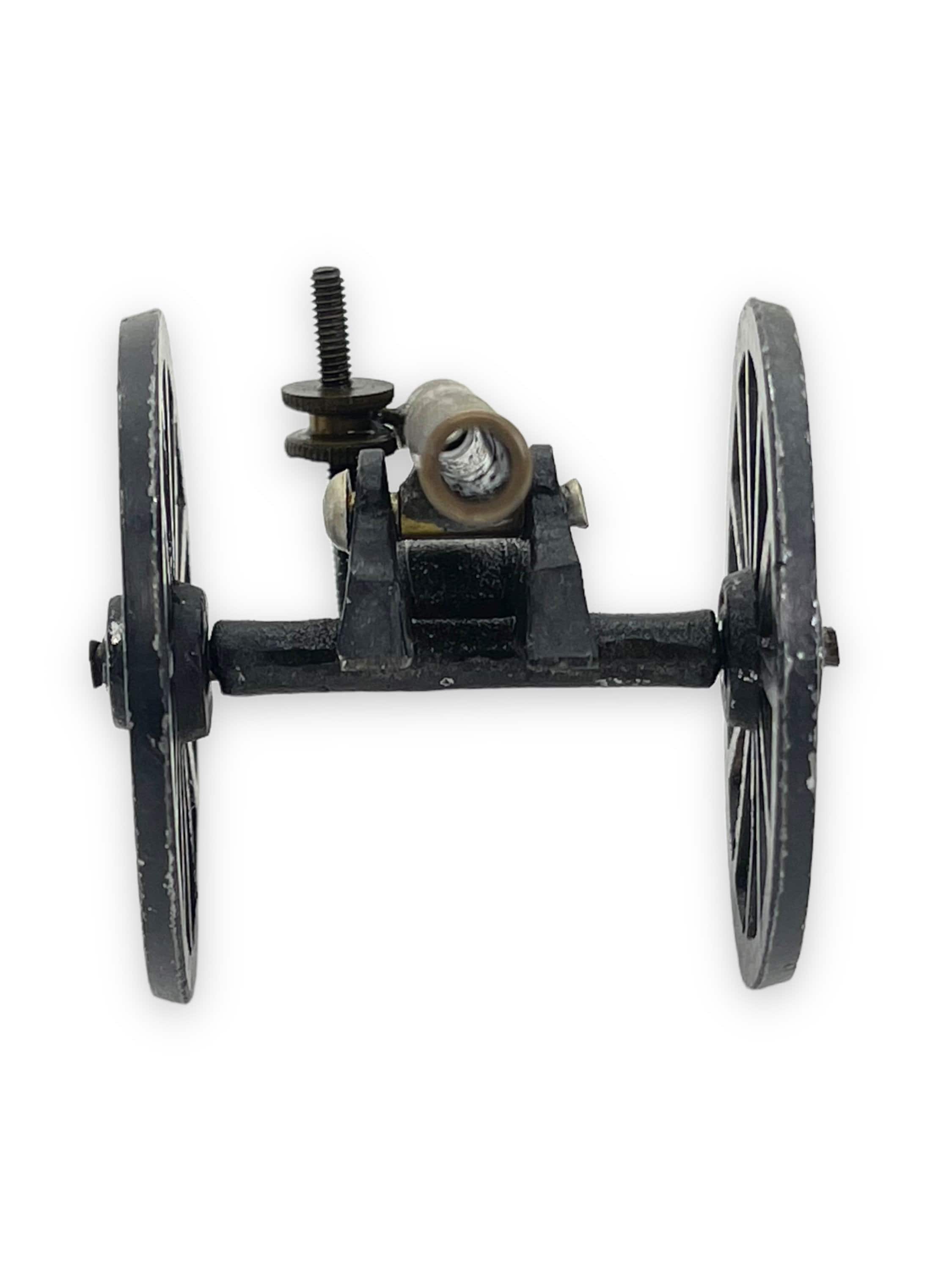 Vintage Japan Toy Brass Diecast Metal Civil War Cannon