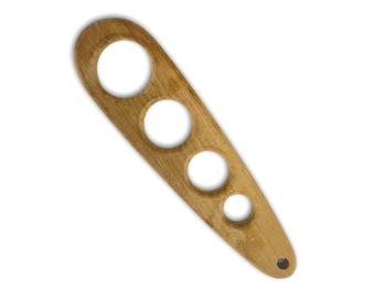 Vintage Wooden Spaghetti Measuring Tool Retro 1960s Mid Century Modern, Pasta Tool, Cooking,MCM, Home and Kitchen Decor