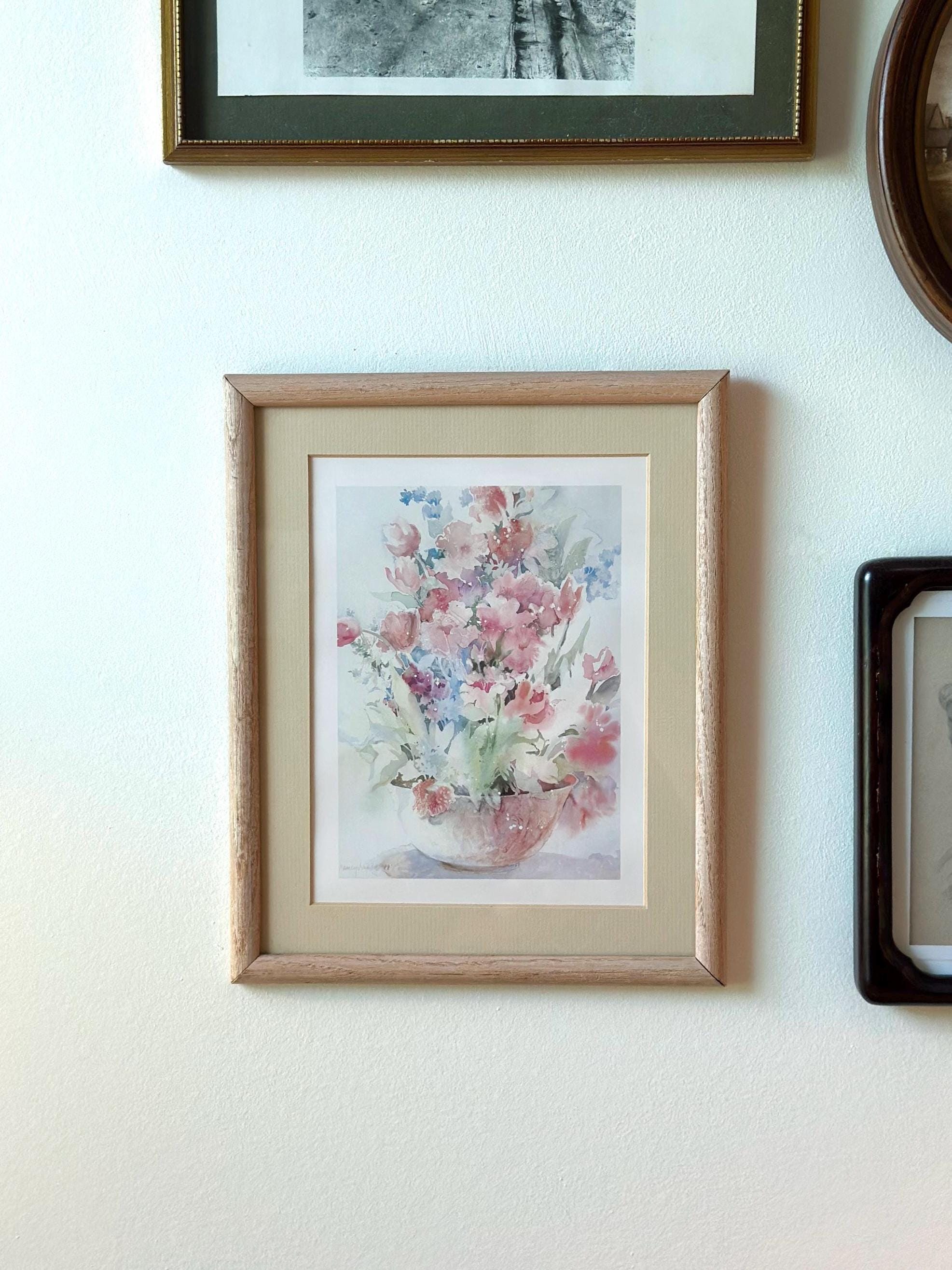 マルセルディフ Marcel Dyf シャクヤクとバラ 額縁 インテリア MARCEL BREUER マルセル・ブロイヤー DESK LAMP 1925 ORIGINA