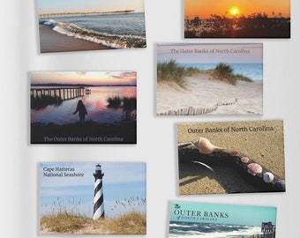 Outer Banks Photography Magnets - Many OBX scenes, landmarks, and lighthouses - Outer Banks Beachy Decor Gifts