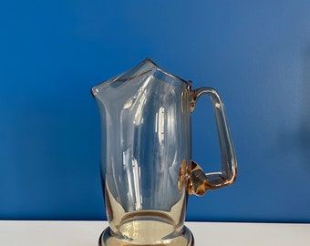 Pichet / carafe année 60 - 70 verre vintage