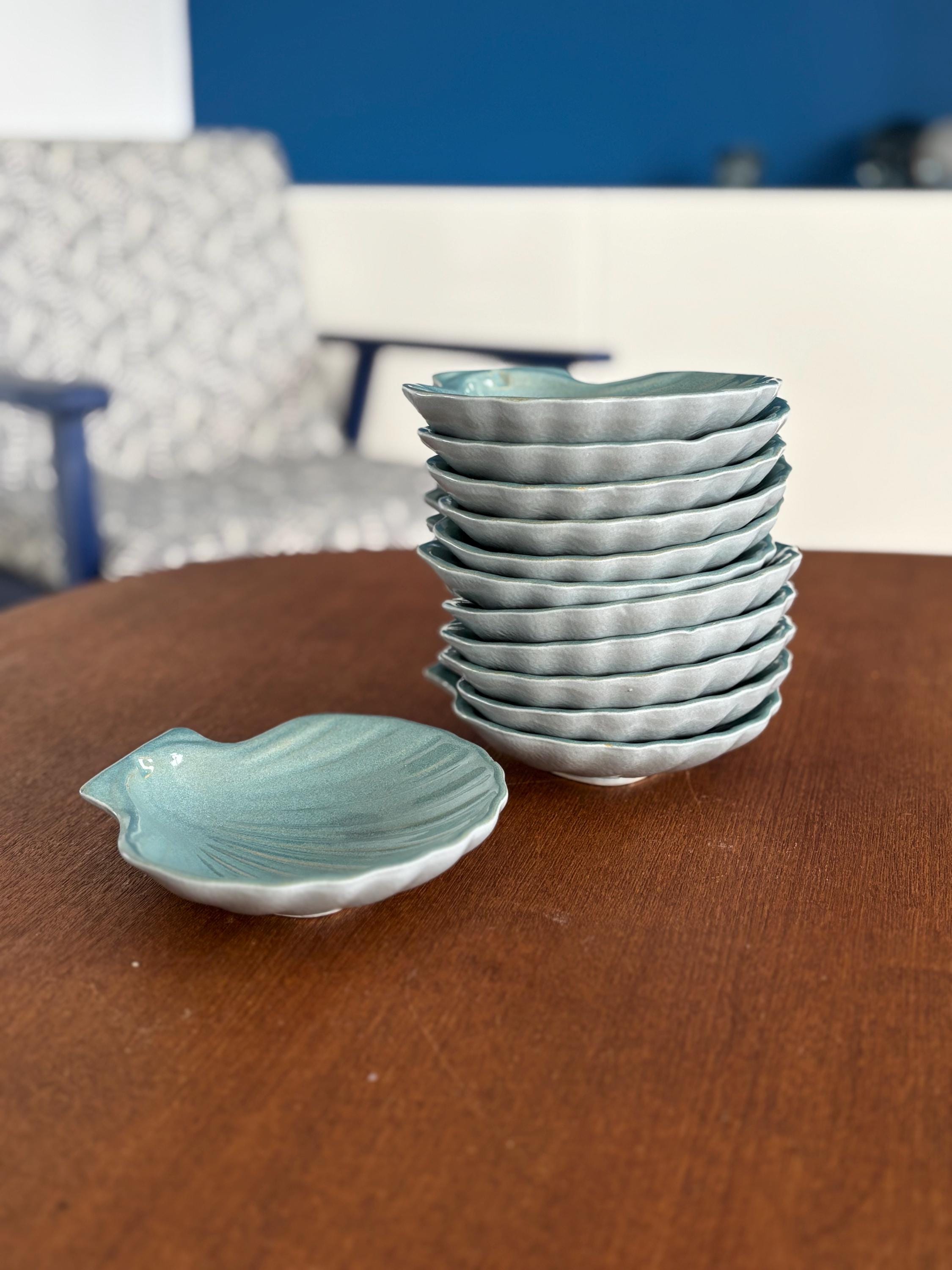 Plat En Forme De Coquillage - Plateau En Verre En Forme De Coquillage