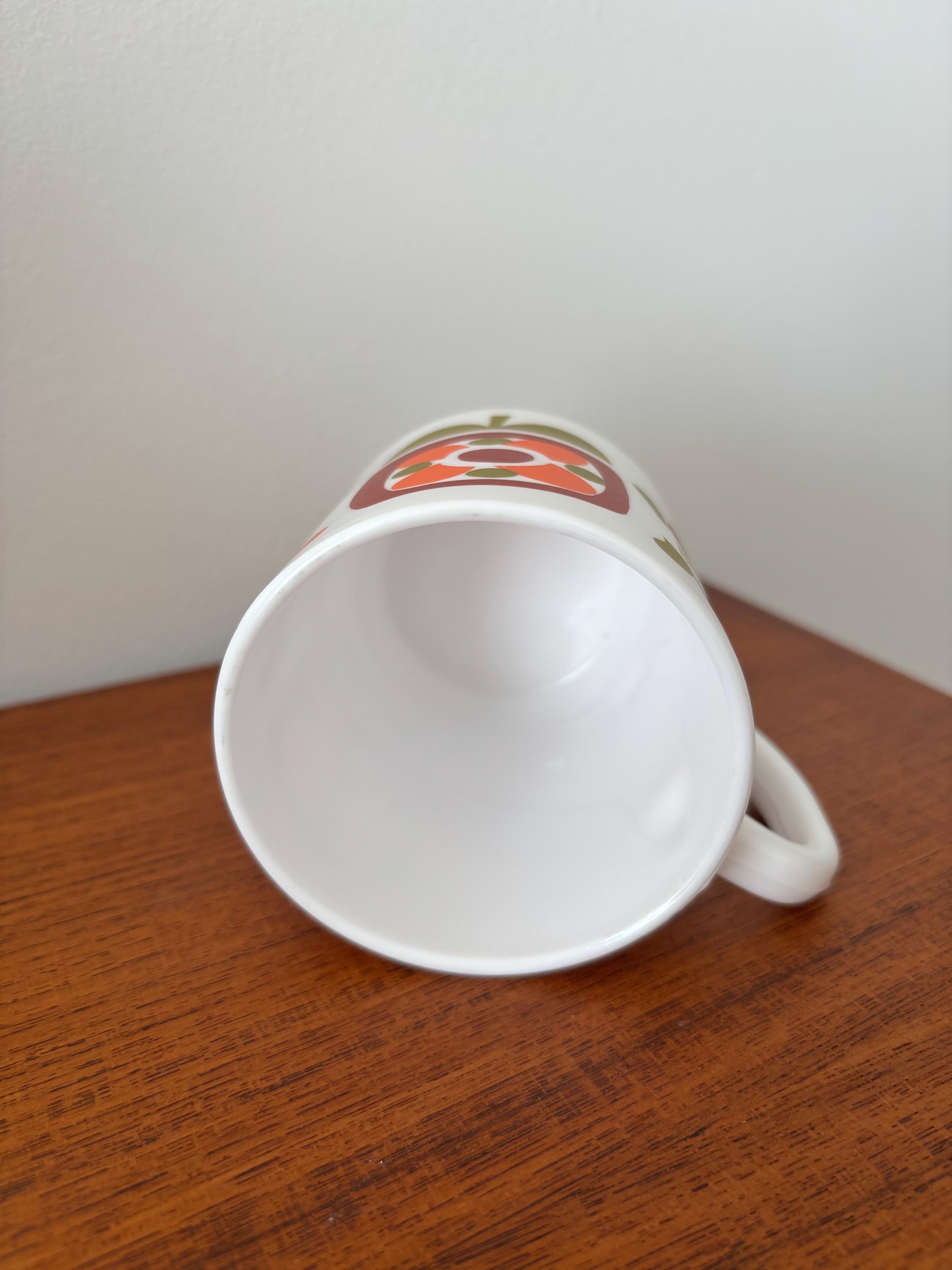 LOT 11 X tasse à café Vintage année 1970 décor de fleurs / arcopal EUR 24,90 - FR