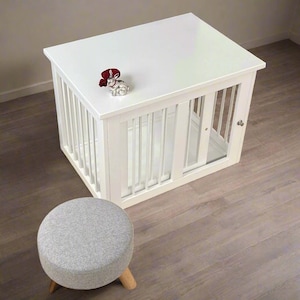 House for a dog, home kennel for your pet small and large sizes, white, black