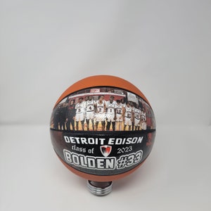 Custom Photo Basketball, Personalized Basketball, Photo Basketball, Sports Gift, Senior Gift