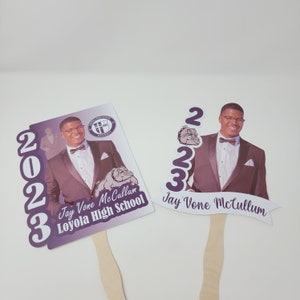 Personalized Graduation Fans, Custom Graduation Fans, Graduation Fans